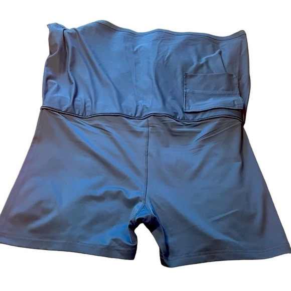 Pebble Beach Summer Palm Striped Trim Skort Size XXL - Picture 2 of 8